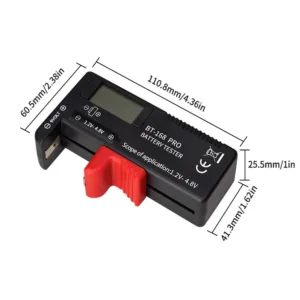Digital Battery tester Checker AA/AAA/C/D/9V/1.5V batteries Button Cell Batteries Volt Tester Checker 1