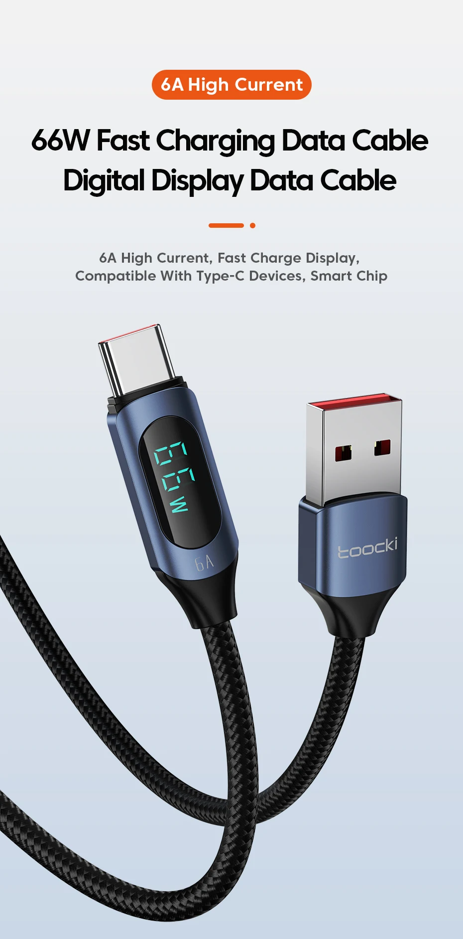 USB A to Type C Cable