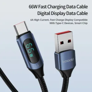 USB A to Type C Cable With Display 3