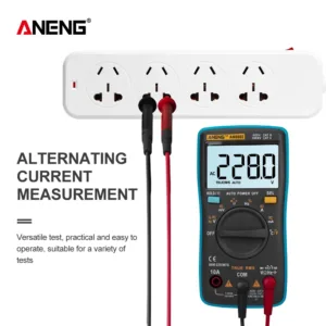 ANENG AN8002 Digital Multimeter 6000 Counts Multimetro Multitester Digitals Profesional Transistor Capacitor Tester lcr esrmeter 2