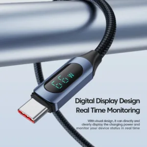 USB A to Type C Cable With Display 5