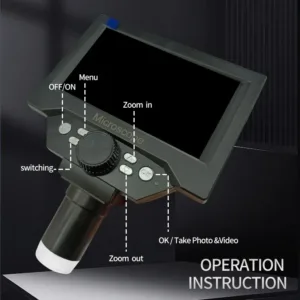 5.5" LCD Microscope Magnifier for Electronics Repair 4