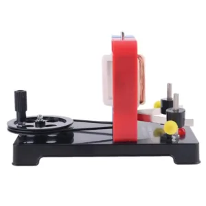 DIY Hand Electricity Generator Model Generator Faraday Electromagnetic Induction Experiment Education Toys 3