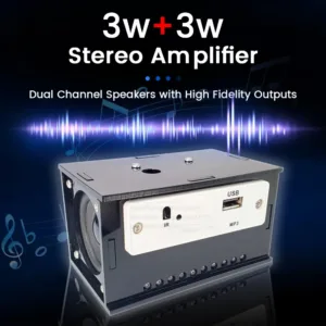 DIY Bluetooth Speaker Electronics Kit 2*3W Speakers 2