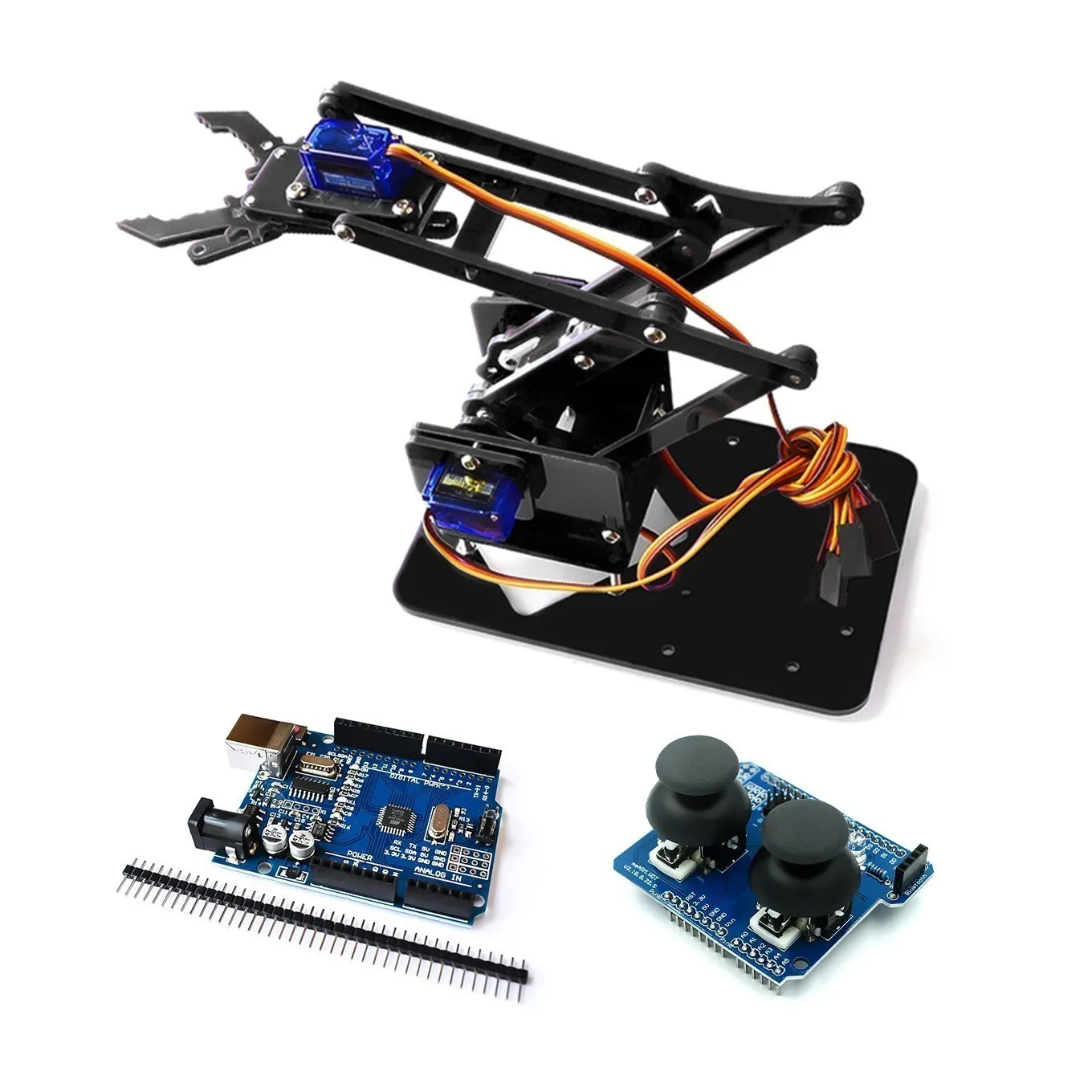 DIY Robot Arm kit for Arduino Learning Robotics DIY Robot Arm kit for Arduino Learning Robotics