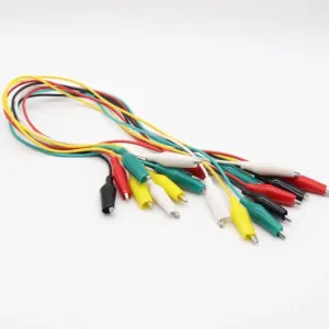 10pcs Crocodile clip Double-ended with 17.7 inch cable length 2