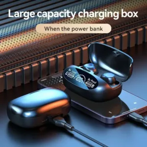 Earbuds Wireless Headphones With Mic Noise Reduction Waterproof Headsets Bluetooth 5.3 4