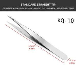 Precision Tweezers, Anti Static Stainless Steel Repair Tools For Electronics Repair Soldering 4