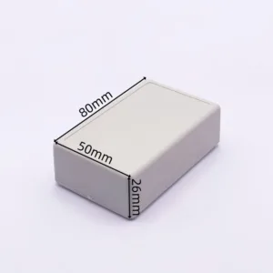 Plastic electronic project box