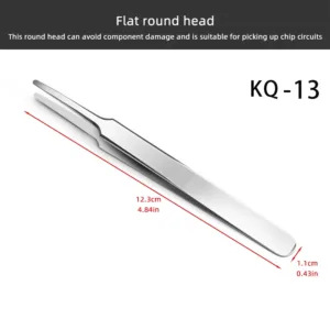 Precision Tweezers, Anti Static Stainless Steel Repair Tools For Electronics Repair Soldering 7