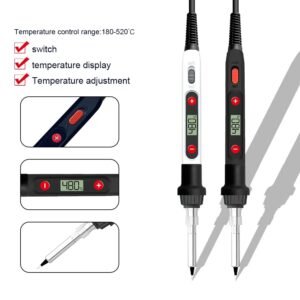 Soldering-Iron-80W-Adjustable-Temperature-Pencil-Welding