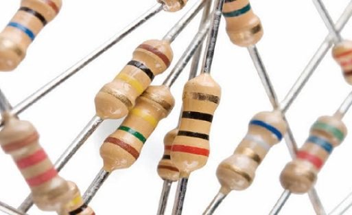 Resistors in Electronic Supplies Store